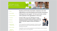 Desktop Screenshot of diversitymckenzie.co.uk